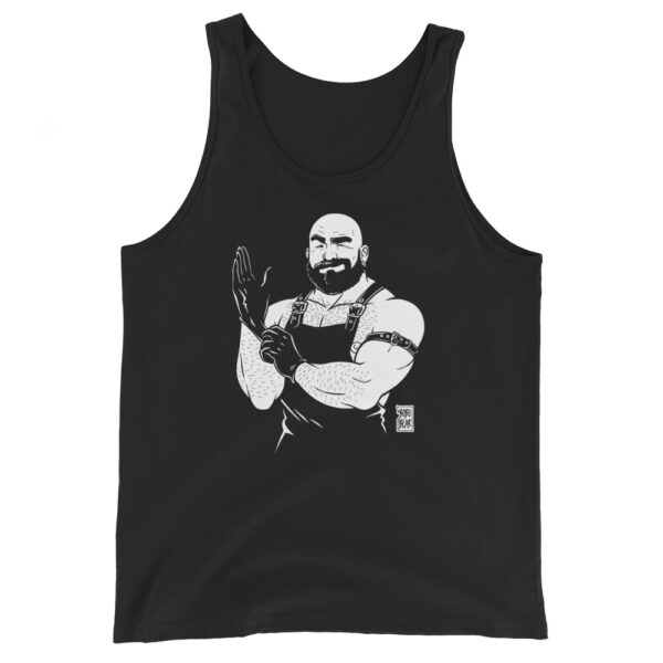 JIM LIKES FISTING - LINEART - Bobo Bear Men's Tank Top