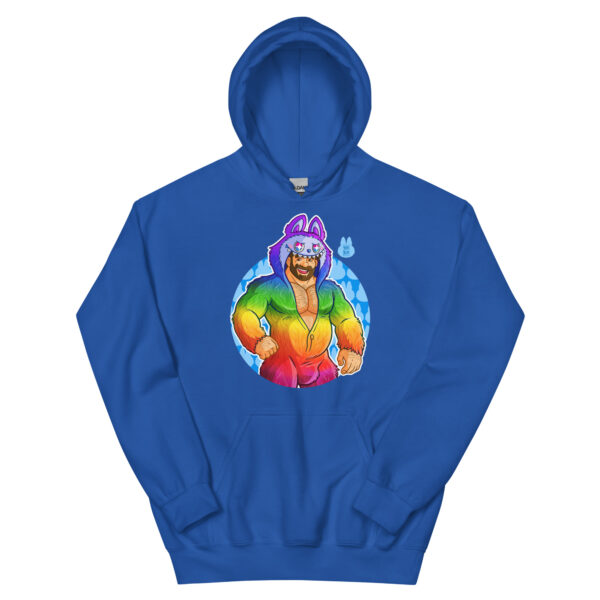 ADAM LIKES LA-BOBO - DETAIL - Gay Pride Onesie - Bobo Bear Unisex Hoodie