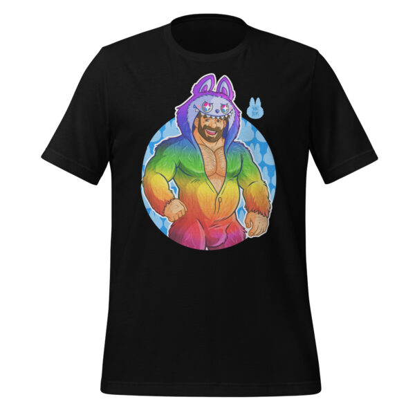 ADAM LIKES LA-BOBO - DETAIL - Gay Pride Onesie - Bobo Bear Unisex t-shirt