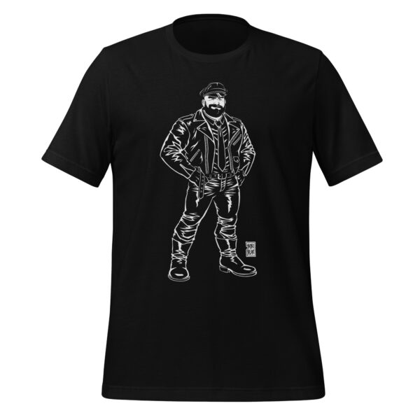 JIM LIKES LEATHER BIKERS - Bobo Bear Unisex t-shirt